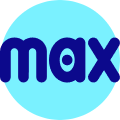 Max Logo Icon from Core Pop Set
