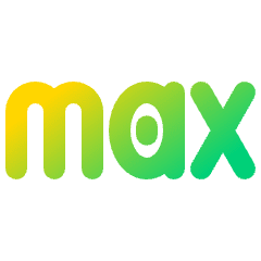 Max Logo Icon from Plump Gradient Set