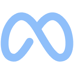 Meta Logo Icon from Flex Flat Set