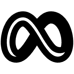 Meta Logo Icon from Plump Remix Set