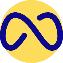 Meta Logo Icon from Core Pop Set