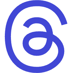 Meta Thread Logo Icon from Sharp Duo Set