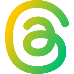Meta Thread Logo Icon from Core Gradient Set
