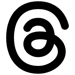 Meta Thread Logo Icon from Plump Remix Set