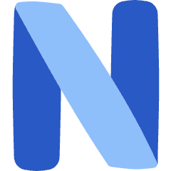 Netflix Logo Icon from Flex Flat Set