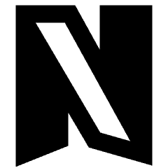 Netflix Logo Icon from Sharp Remix Set