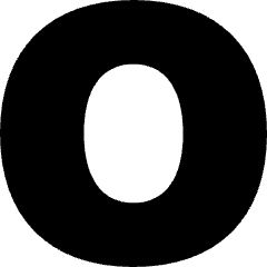 Opera Logo Icon from Flex Solid Set