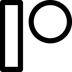 Patreon Logo Icon from Core Line Set