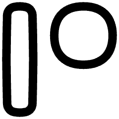 Patreon Logo Icon from Flex Line Set
