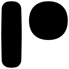 Patreon Logo Icon from Flex Solid Set