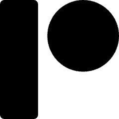 Patreon Logo Icon from Core Solid Set