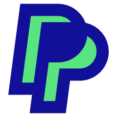 Paypal Logo Icon from Sharp Pop Set