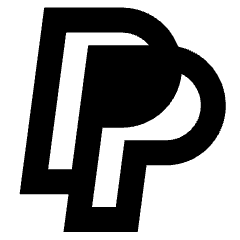 Paypal Logo Icon from Sharp Remix Set