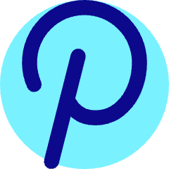 Pinterest Logo Icon from Core Pop Set