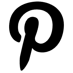 Pinterest Logo Icon from Plump Solid Set