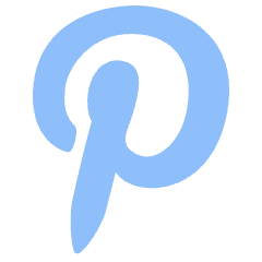 Pinterest Logo Icon from Plump Flat Set
