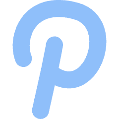 Pinterest Logo Icon from Flex Flat Set