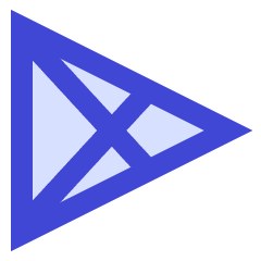 Play Store Logo Icon from Sharp Duo Set