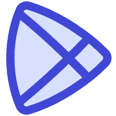 Play Store Logo Icon from Flex Duo Set