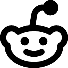 Reddit Logo Icon from Core Remix Set