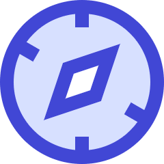 Safari Logo Icon from Sharp Duo Set