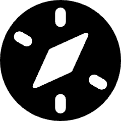 Safari Logo Icon from Core Solid Set