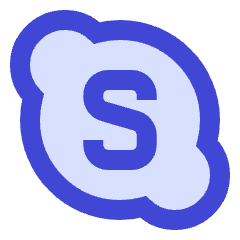 Skype Logo Icon from Sharp Duo Set