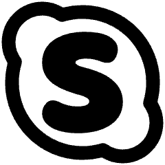 Skype Logo Icon from Plump Remix Set