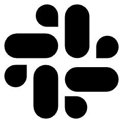 Slack Logo Icon from Core Solid Set
