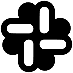 Slack Logo Icon from Plump Remix Set