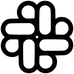 Slack Logo Icon from Plump Line Set