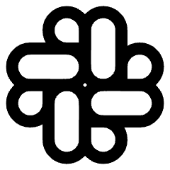 Slack Logo Icon from Core Line Set