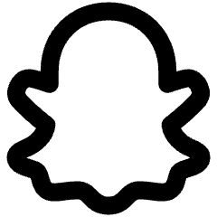 Snapchat Logo Icon from Plump Remix Set