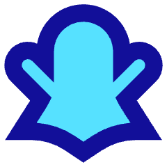 Snapchat Logo Icon from Sharp Pop Set