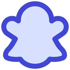 Snapchat Logo Icon from Flex Duo Set