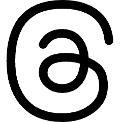 Meta Thread Logo Icon from Flex Line Set
