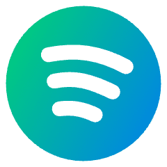 Spotify Logo Icon from Core Gradient Set