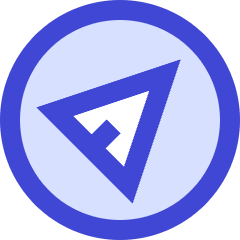 Telegram Logo Icon from Sharp Duo Set