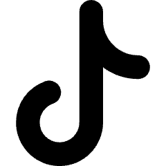 Tiktok Logo Icon from Core Solid Set
