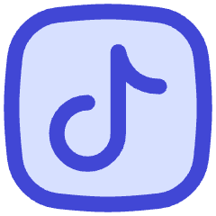 Tiktok Logo Icon from Flex Duo Set