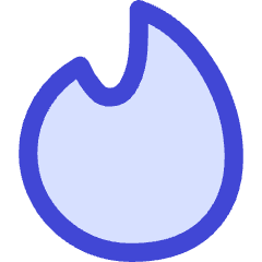 Tinder Logo Icon from Flex Duo Set