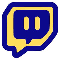 Twitch Logo Icon from Plump Pop Set