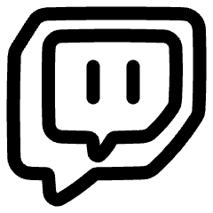 Twitch Logo Icon from Plump Line Set