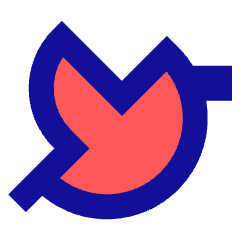 Twitter Logo Icon from Sharp Pop Set