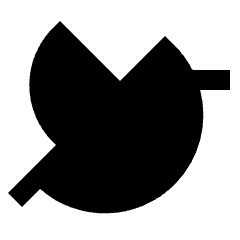 Twitter Logo Icon from Sharp Solid Set