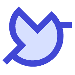 Twitter Logo Icon from Sharp Duo Set