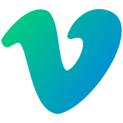 Vimeo Logo 1 Icon from Plump Gradient Set