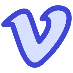Vimeo Logo 1 Icon from Flex Duo Set