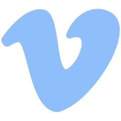 Vimeo Logo 1 Icon from Plump Flat Set