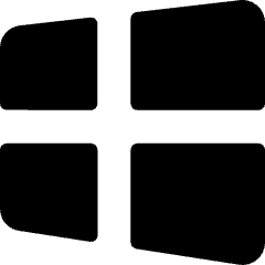 Windows Logo Icon from Micro Solid Set